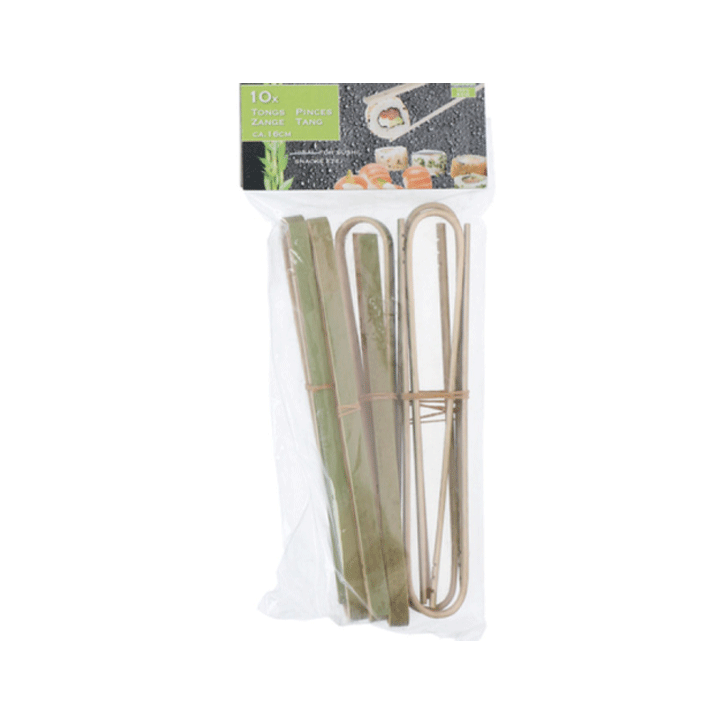 TONG 10PC. BAMBOO