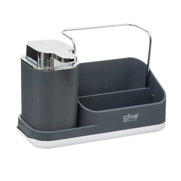 SINKCADDY W DISPENSER GREY NEO