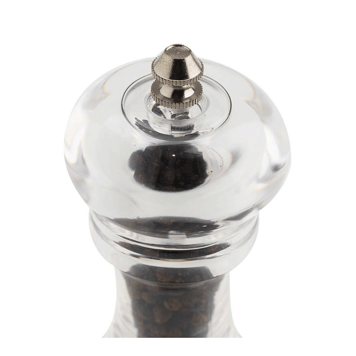 ACRYLIC PEPPER GRINDER 15CM