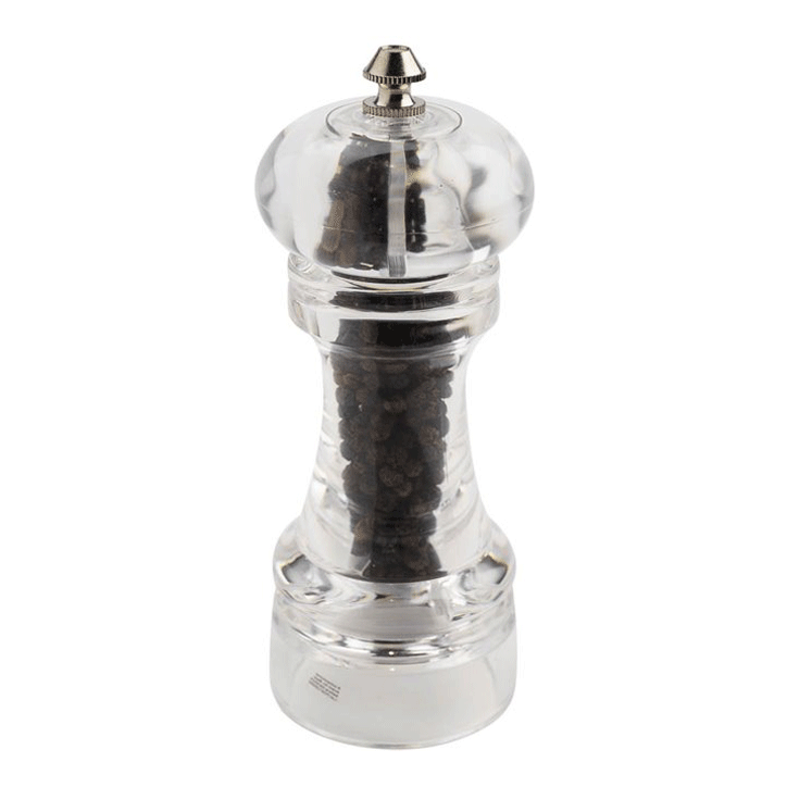 ACRYLIC PEPPER GRINDER 15CM