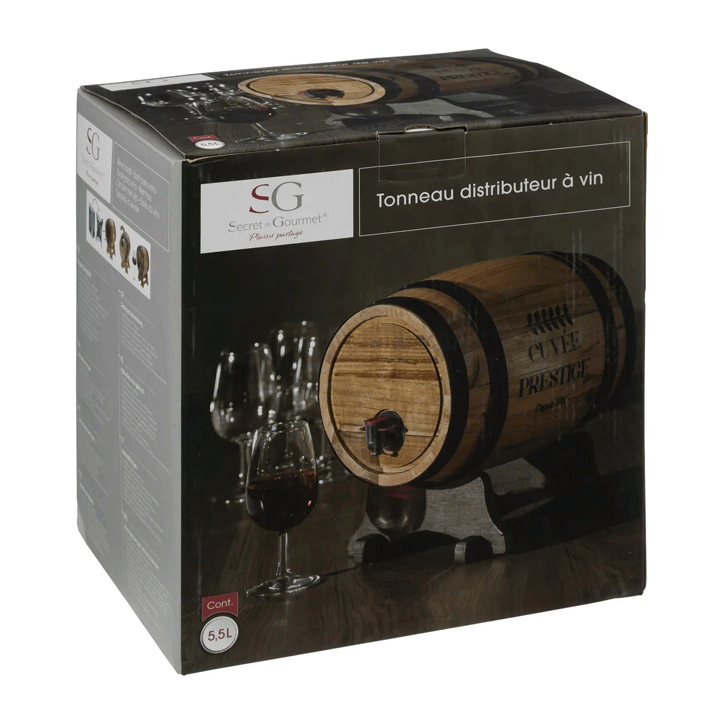 WINE BARREL MACHINE 5.5 L