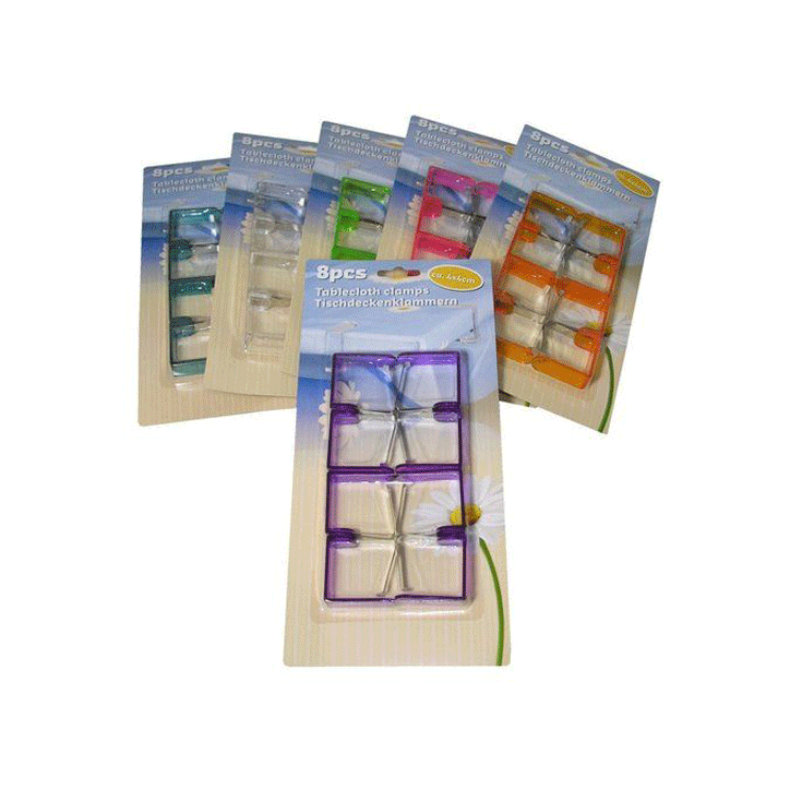 TABLECLOTH CLAMPS 8PCS