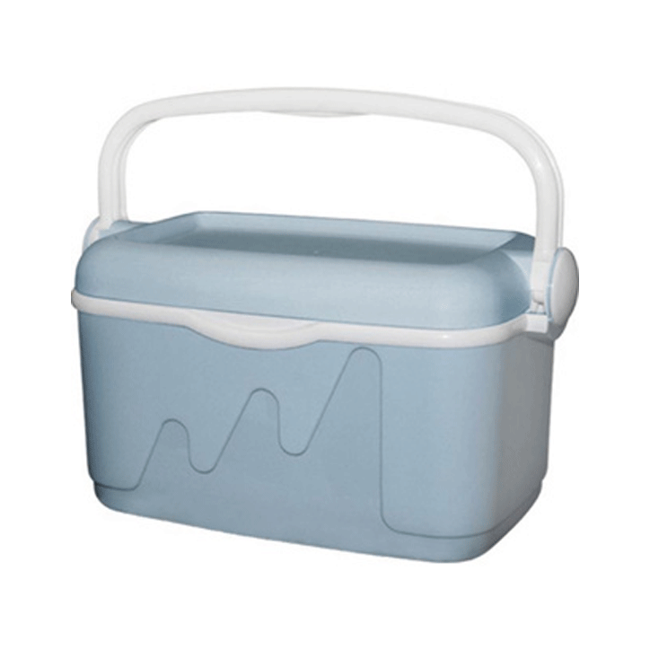 COOLBOX 10L LIGHT GREY CURVER