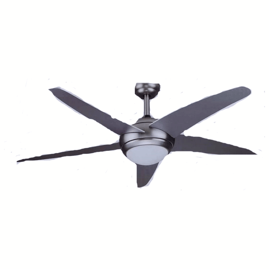 CEILING FAN W/REMOTE CONTROL 52" 75W WHITE /SILVER MATESTAR