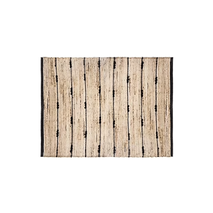 RUG STRIPE COL JUTE BOX 60X90