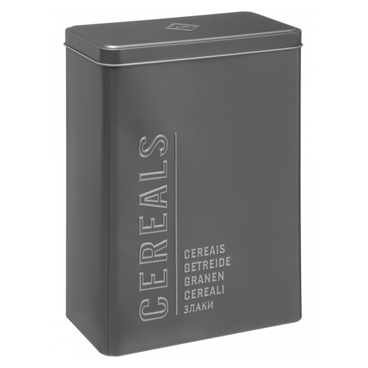 EMBOSSED SILVER CEREALS BOX