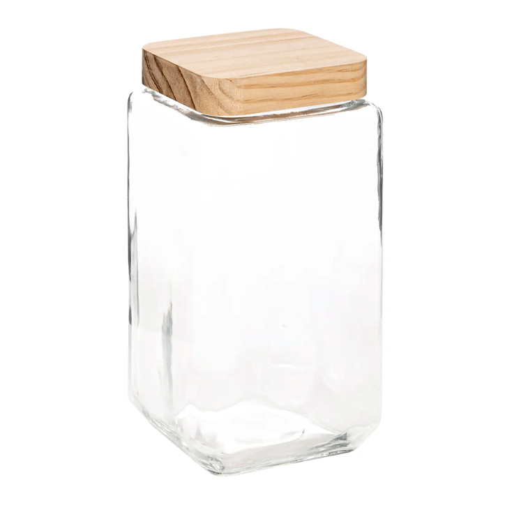 BOCAL VERRE CARRE +PIN 2L