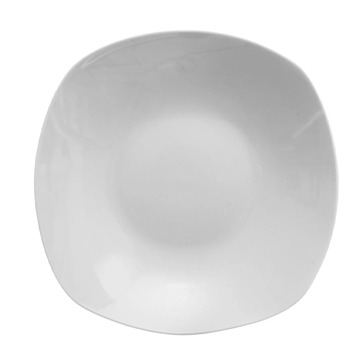 PLAZA SOUP PLATE SQUARE 22CM