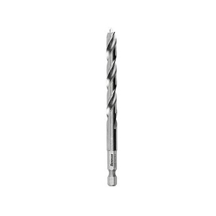 1/4" HEX WOOD DRILL BIT Ø 2.00 69MM 24MM BENMAN 2PCS