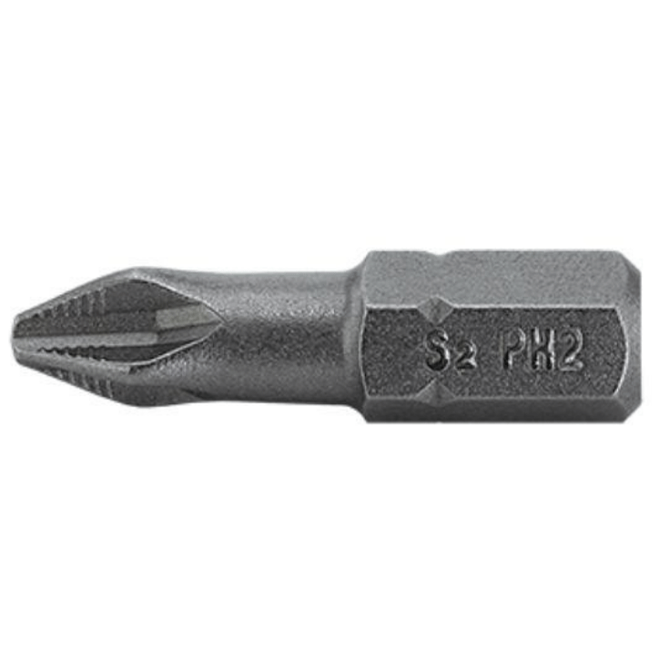 SCREW BIT PH2X25MM POWER GRIP BENMAN 20PCS