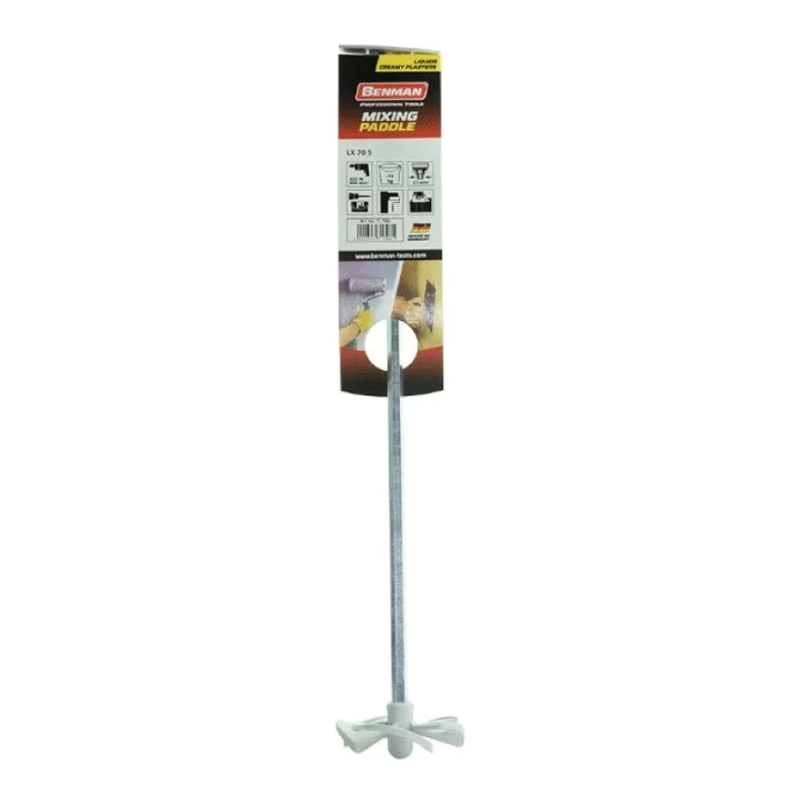 MIXING PADDLE FOR PAINTS LX70S  Ø70MM L:400MM BENMAN