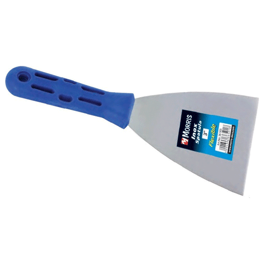 FLEXIBLE WALL INOX SCRAPER WITH PLASTIC HANDLE 2"(50MM)FF GROUP