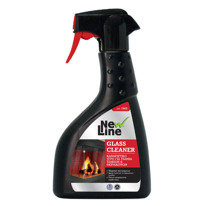 FIREPLACE GLASS CLEANER 500ML NEW LINE
