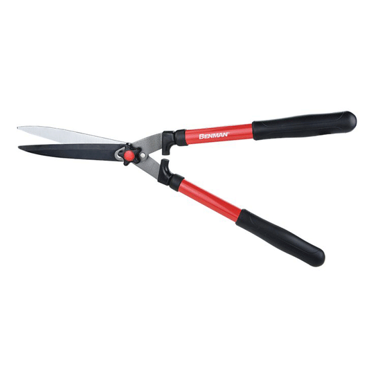 STRAIGHT HEDGE SHEARS ADJUSTABLE BLADES 23X60CM BENMAN