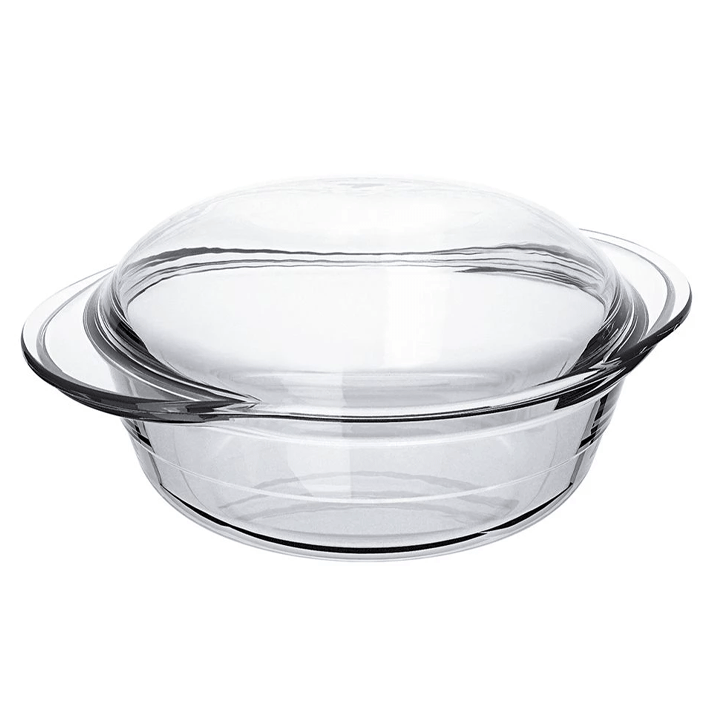 ROASTER W/LID 2,8L GLASS 18 4,25 MARINEX 28,5X22,5X8,2CM INL