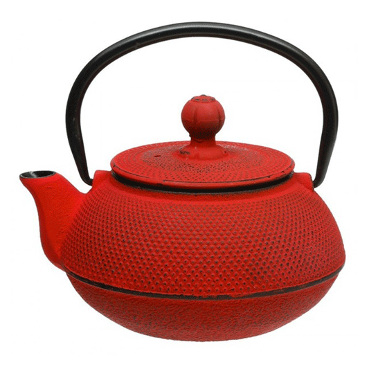 TEA POT 60CL MINI DOTY RED