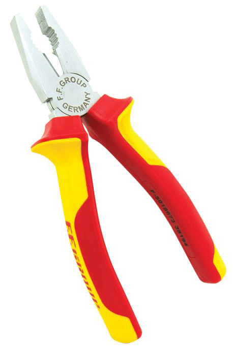 1000V VDE INSULATED COMBINATION PLIERS 180MM FF GROUP