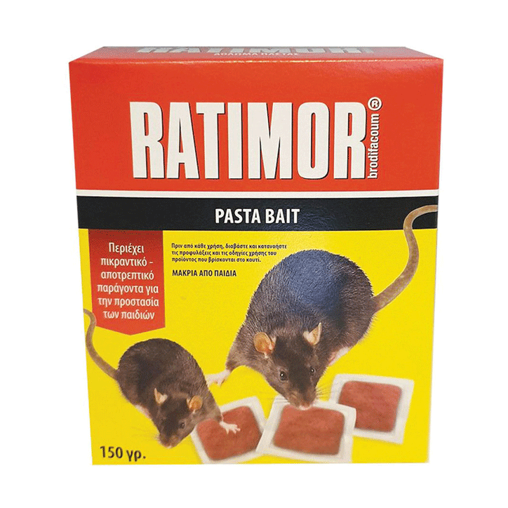 RATIMOR PASTA 10GR 150GR