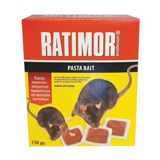 RATIMOR PASTA 10GR 150GR