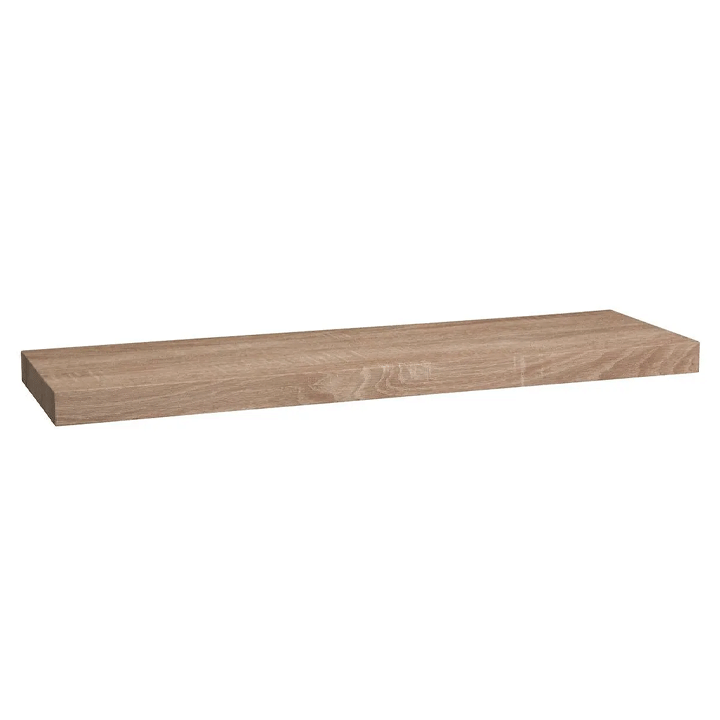 WALL SHELF OAK 80CM NATURAL
