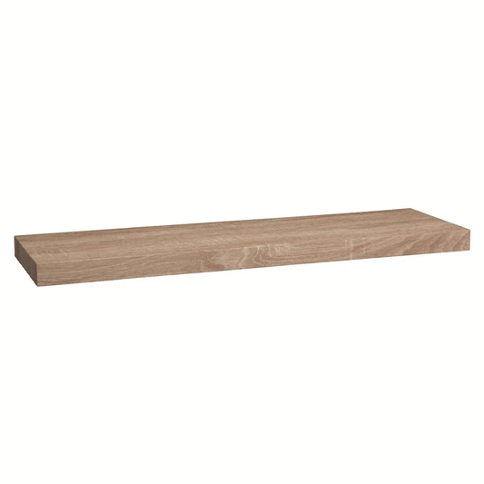WALL SHELF OAK 80CM NATURAL