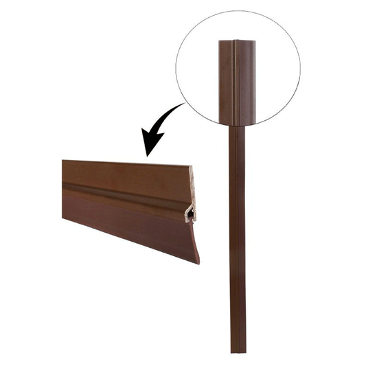 WEATHER STRIP BROWN