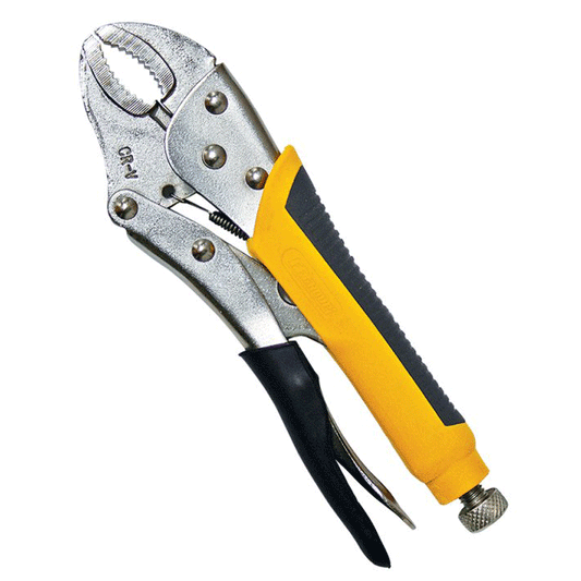 LOCK PLIERS BENT JAWS 10" 250MM FF GROUP