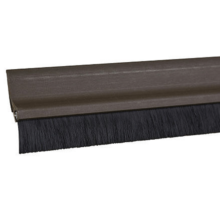 WEATHERSTRIP DOOR 1MX12MM BROWN