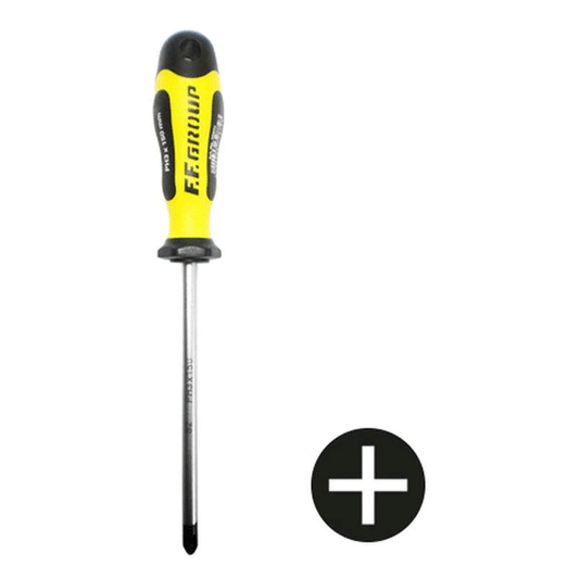 PRO GRIP SCREWDRIVER POZIDRIV PZ3X150MM FF GROUP