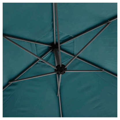 MANOA UMBRELLA 3M PEACOCK BLUE