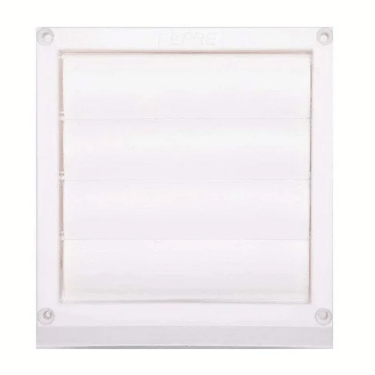 VENTILATION GRILL ABS ? 10-13CM RECESS MOUNTING MOVABLE FLAPS WHITE