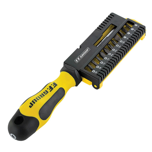 SCREWDRIVER WITH 12 BITS SET FF GROUP