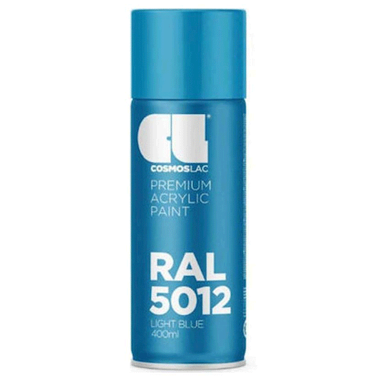 SPRAY LIGHT BLUE RAL5012 N317 400ML COSMOSLAC