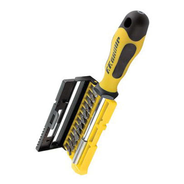 SCREWDRIVER WITH 12 BITS SET FF GROUP