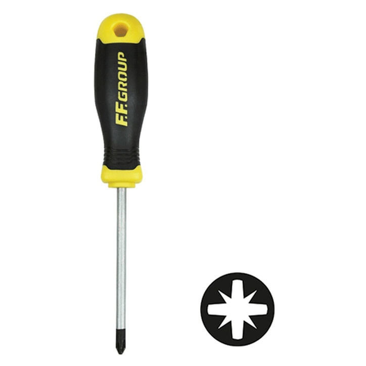 SOFT GRIP SCREWDRIVER POZIDRIV PZ3X150MM FF GROUP