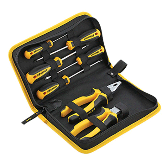 PLIER & SCREWDRIVER SET 7PCS FF GROUP