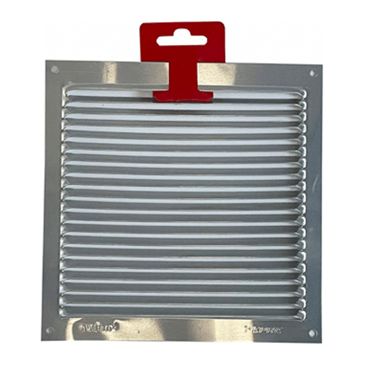 VENTILATION GRILL ALUMINIUM 0.6MM 17X17CM