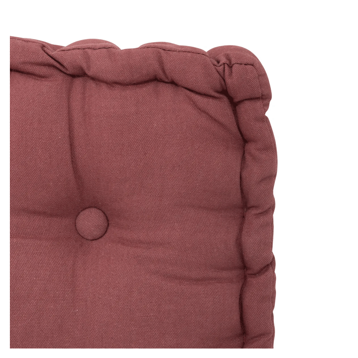 FLOOR CUSHION PLUM 40X40X8CM