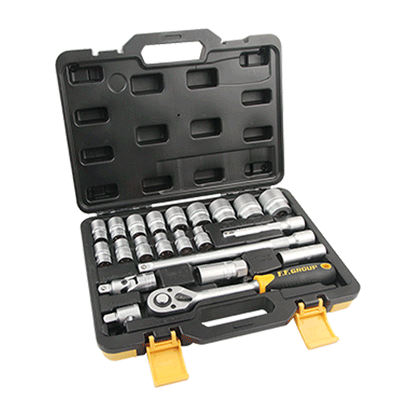 SOCKET SET 1/2" 22PCS FF GROUP