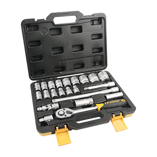 SOCKET SET 1/2" 22PCS FF GROUP