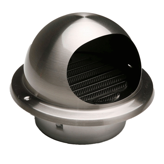 VENTILATION GRILL INOX KOPPA TO RECESSED Ø120-138