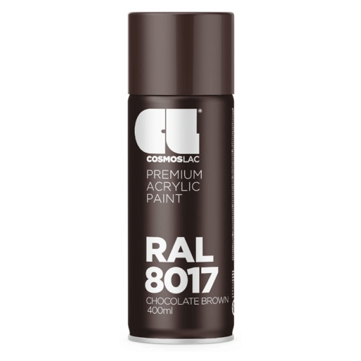 SPRAY CHOCOLATE BROWN RAL8017 N318 400ML COSMOSLAC