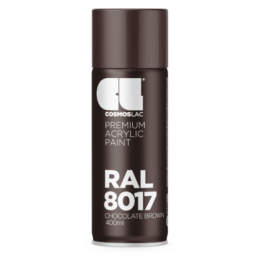 SPRAY CHOCOLATE BROWN RAL8017 N318 400ML COSMOSLAC