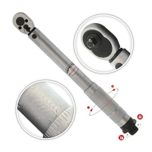 TORQUE WRENCH 1/4" 5-25NM FF GROUP