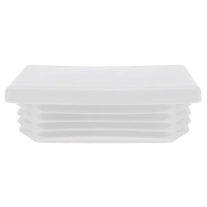 TUBE INSERTS RECT. 40X80MM WHITE 4PCS