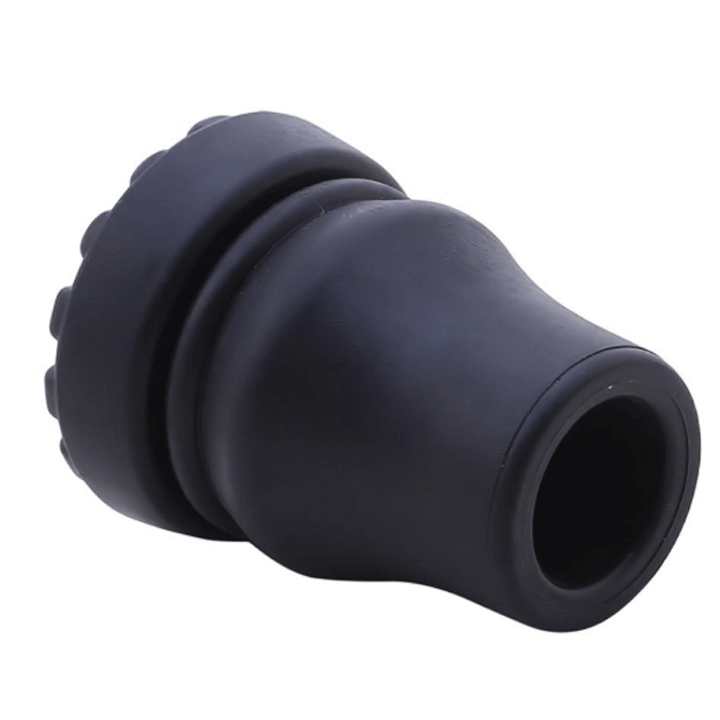 WALKING STICK CUSHION TIP BLACK