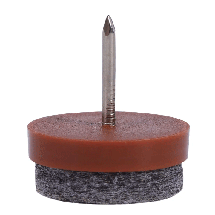 FELT NAIL PROTECTORS BROWN 20PCS