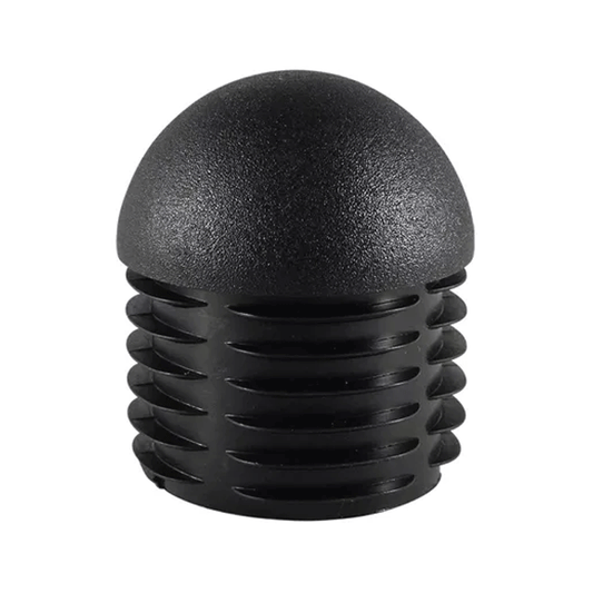 TUBE INSERTS ROUND BLACK 25MM