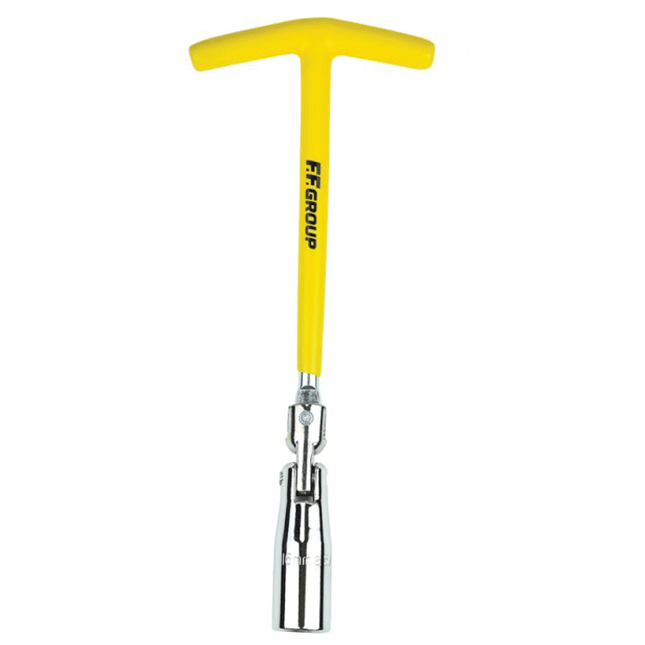 FLEXIBLE SPARK PLUG WRENCH 16MM YELLOW FF GROUP