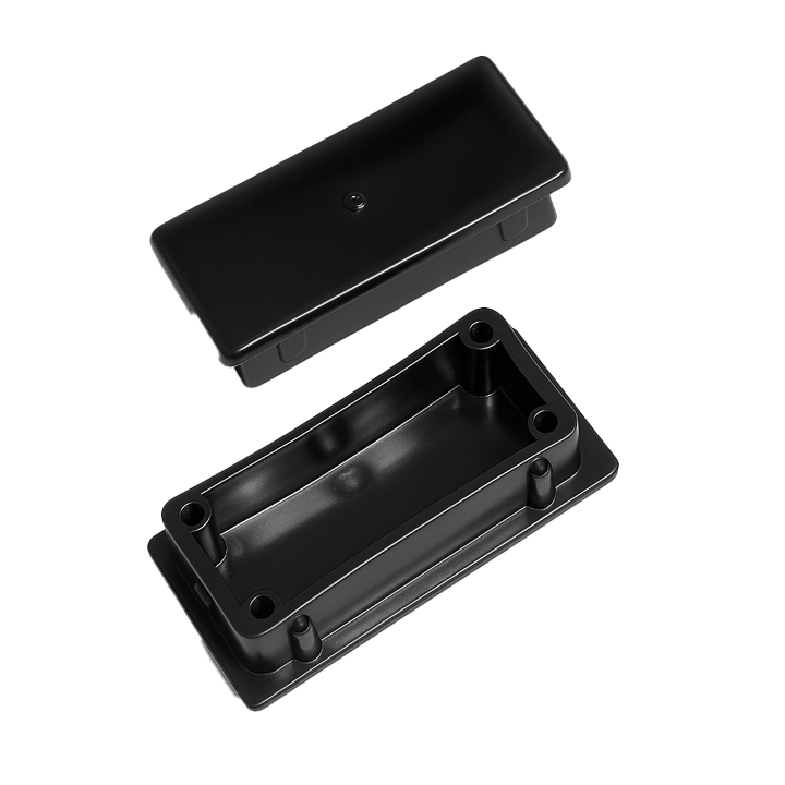 TUBE INSERTS RECT. BLACK 20X40MM